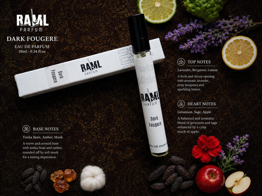RAML Dark Fougere Pocket Edition Eau de Parfum | Long-Lasting Aromatic Fougere Fragrance | Made in UAE