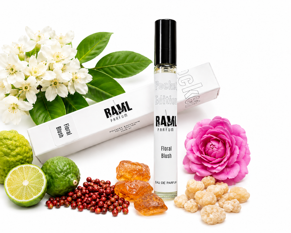 RAML Floral Blush Pocket Edition Eau De Parfum 10ml | Long Lasting Floral Perfume | Made in UAE