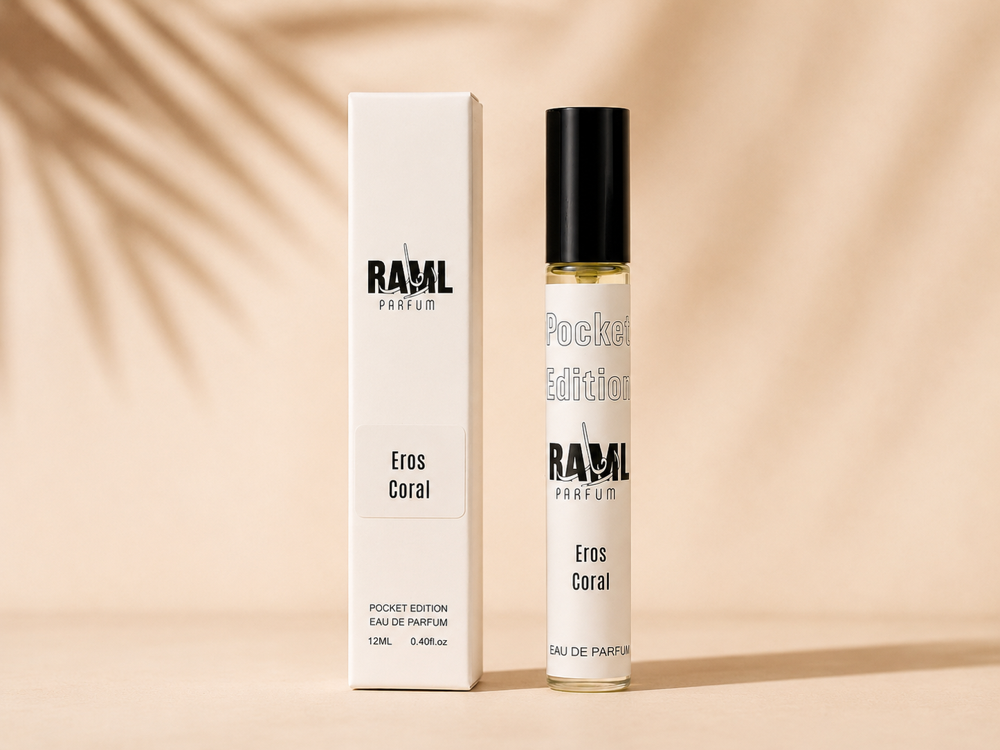 RAML Eros Coral Pocket Edition Eau de Parfum | Long-Lasting Luxury Fragrance | Made in UAE